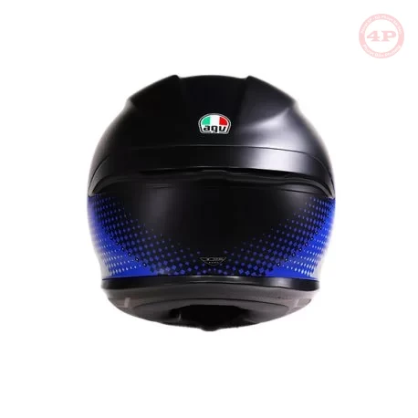 K6 S FISION BLACK/BLUE/RED – DOT(E2206) – MŨ BẢO HIỂM FULLFACE AGV - Phượt 4P - Ảnh 3