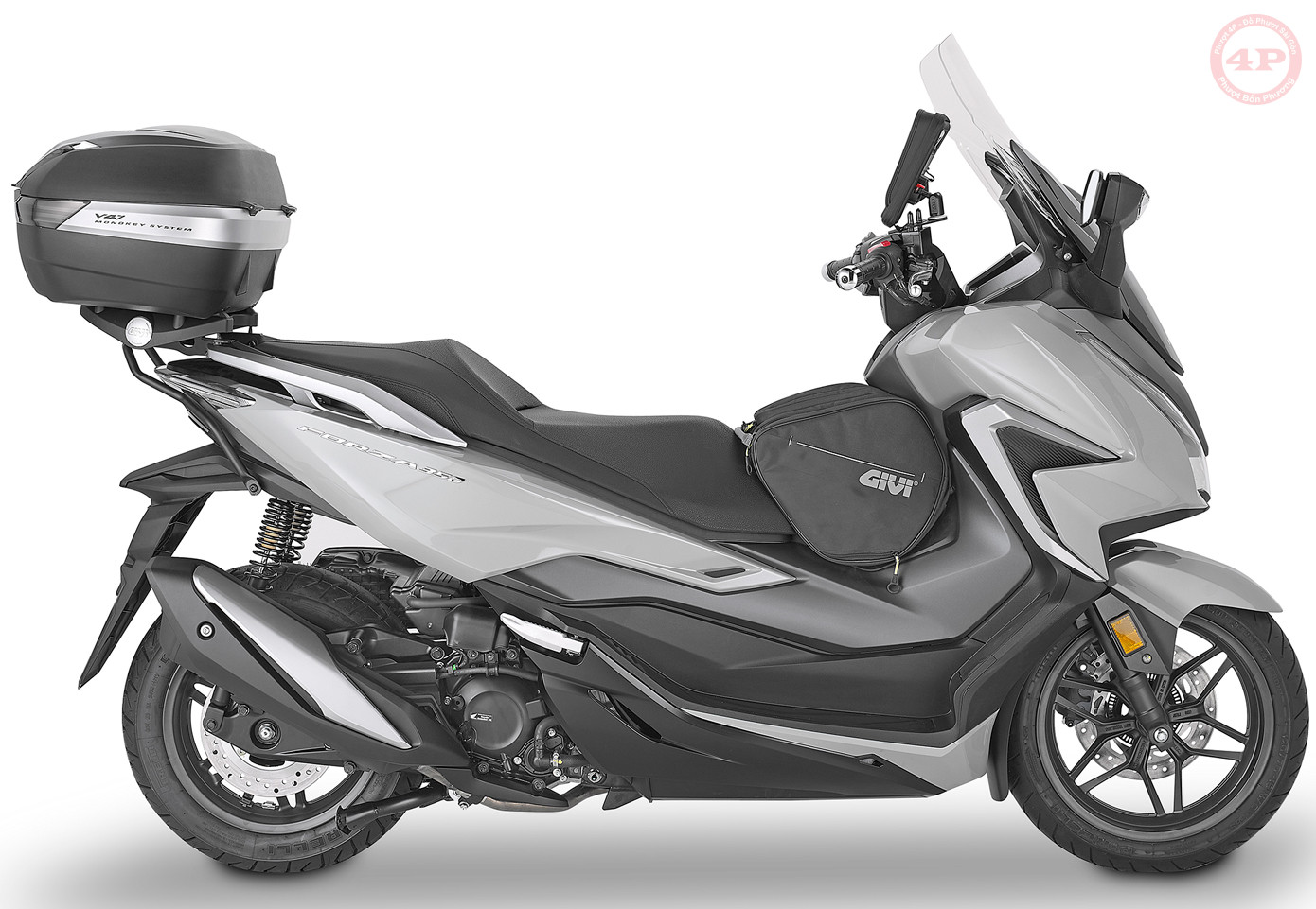 Kính chắn gió xe Honda Forza 350 (21-23) -D1187ST - Phượt 4P - Ảnh 3