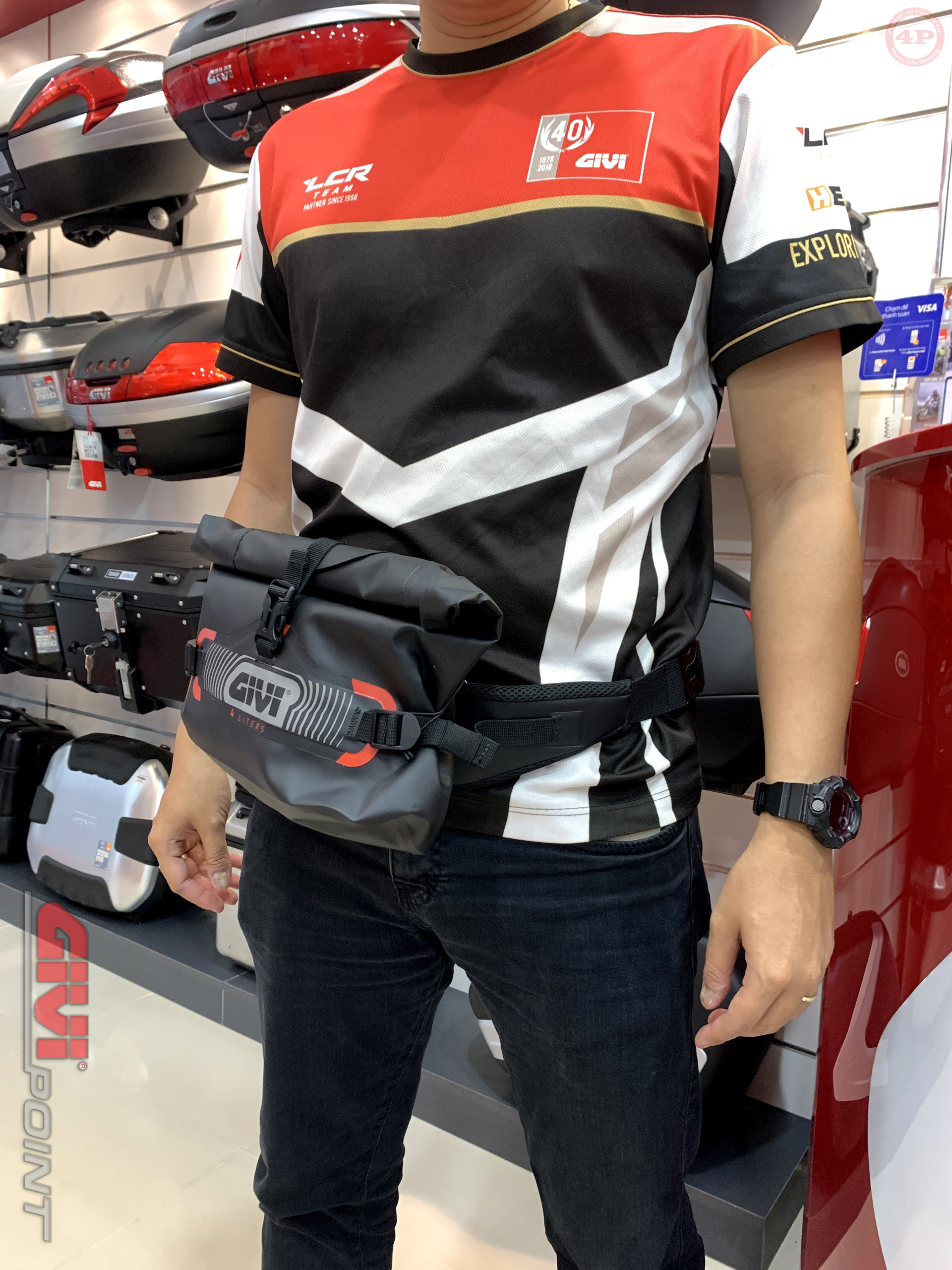 Túi đeo hông chống nước Prime PWB05 - Phượt 4P - Ảnh 16