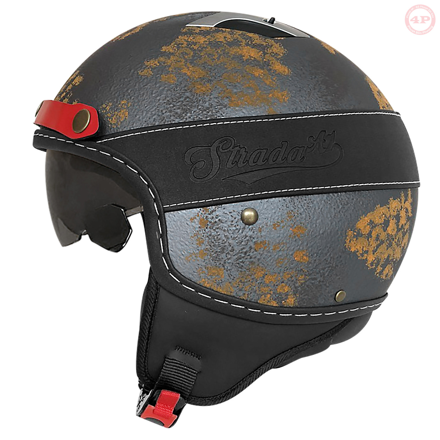 V20.1 | Nón bảo hiểm V20.1 Strada Rusty - Phượt 4P