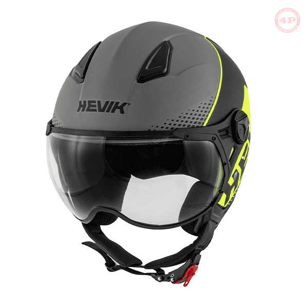 PILOTA | Nón bảo hiểm HEVIK- HV28GY - Phượt 4P - Ảnh 5