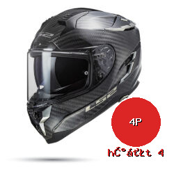 Mũ Fullface Hai Kính LS2 FF327 Challenger Carbon