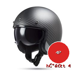 Mũ Bảo Hiểm 3/4 LS2 OF601 BOB Carbon