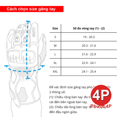 cach chon size gang tay bao ho ls2