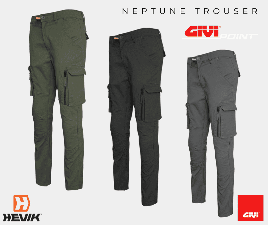 QUẦN BẢO HỘ MÔ TÔ HEVIK NEPTUNE HVT409M - Phượt 4P